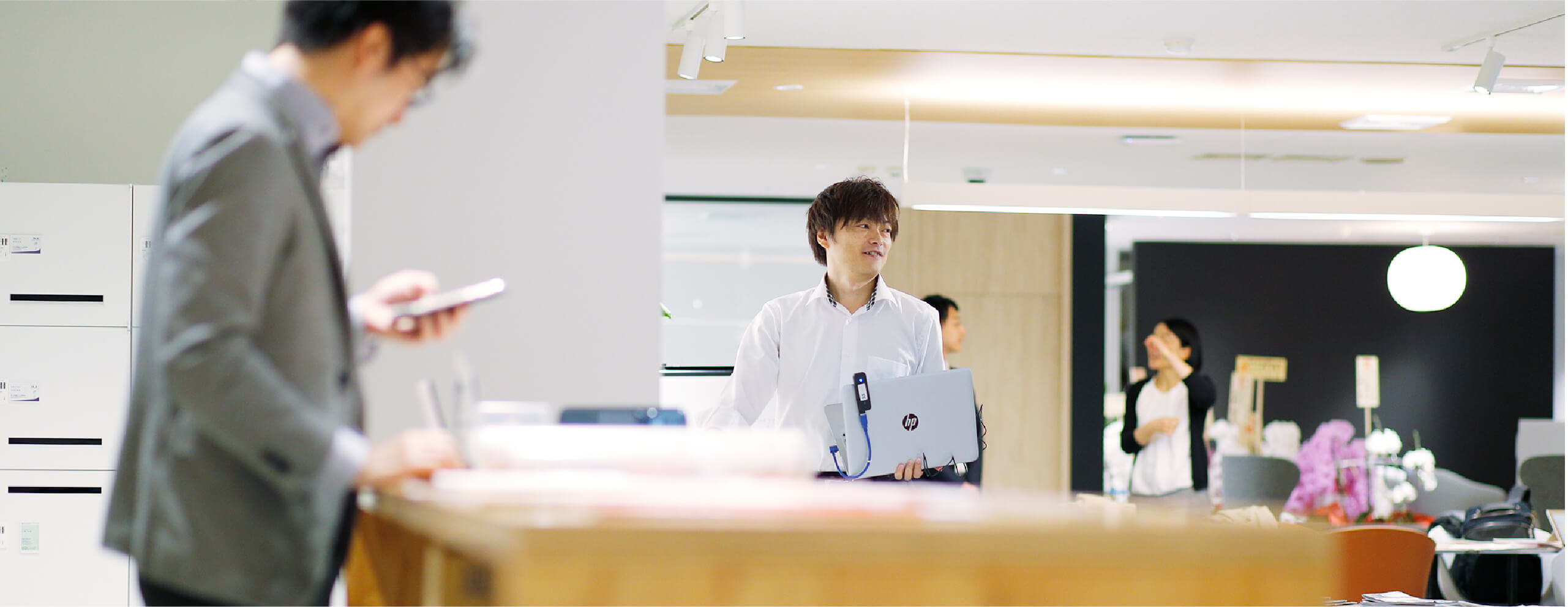 カフェスペースの背景画像1