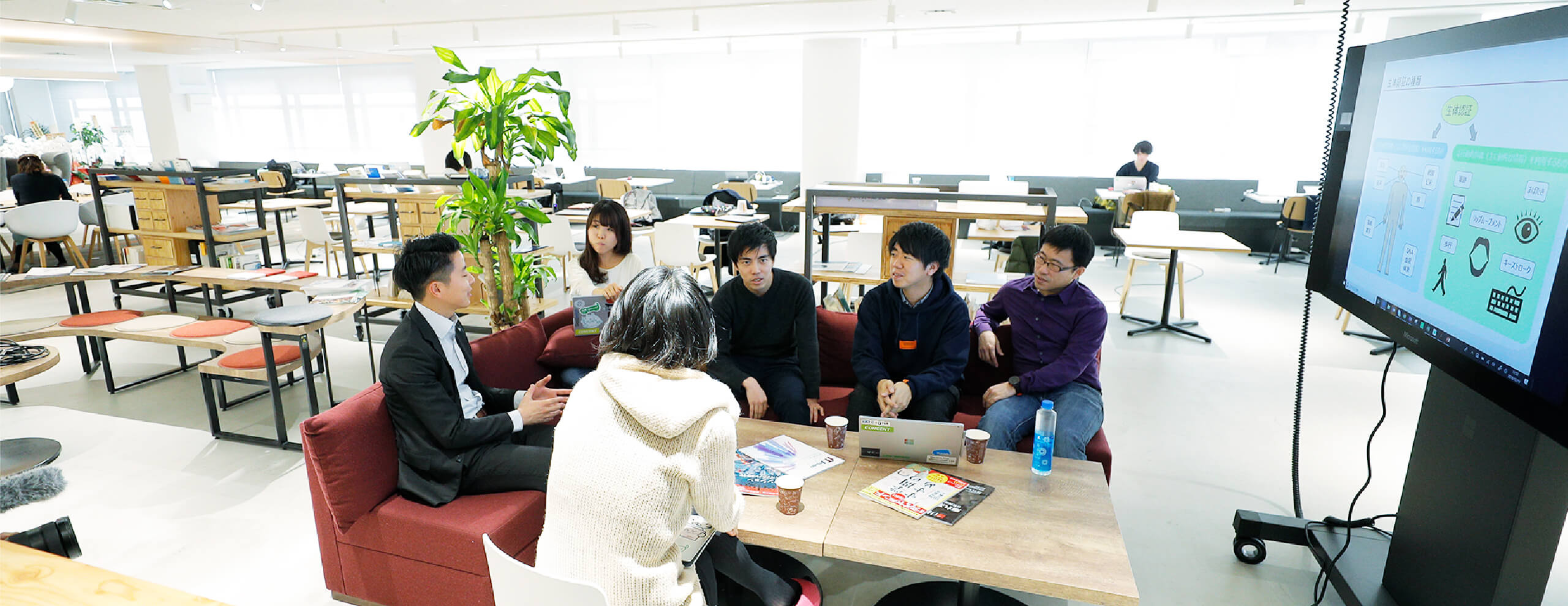 ミーティングスペースの背景画像1