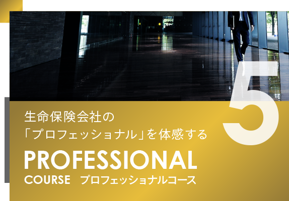 2. PROFESSIONAL COURSE 生命保険会社で働く「金融のプロ」と出会う